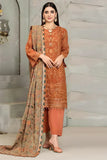 Styleloft.pk Baroque Embroidered Linen Unstitched 3 Piece Suit 3 PIECE