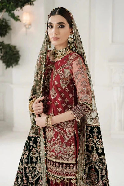 Styleloft.pk Baroque Embroidered Net Unstitched 3 Piece Suit 3 piece