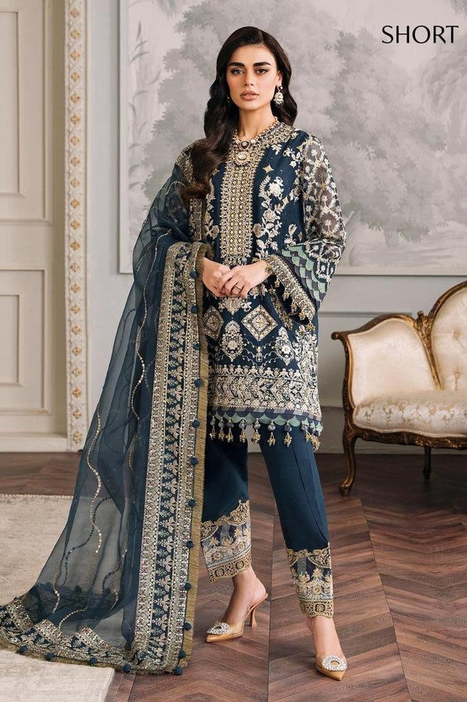 BAROQUE SOFT CHIFFON HEAVILY EMBROIDERED DRESS 3 PIECE STYLE LOFT BAROQUE SOFT CHIFFON HEAVILY EMBROIDERED DRESS 3 PIECE STYLE LOFT