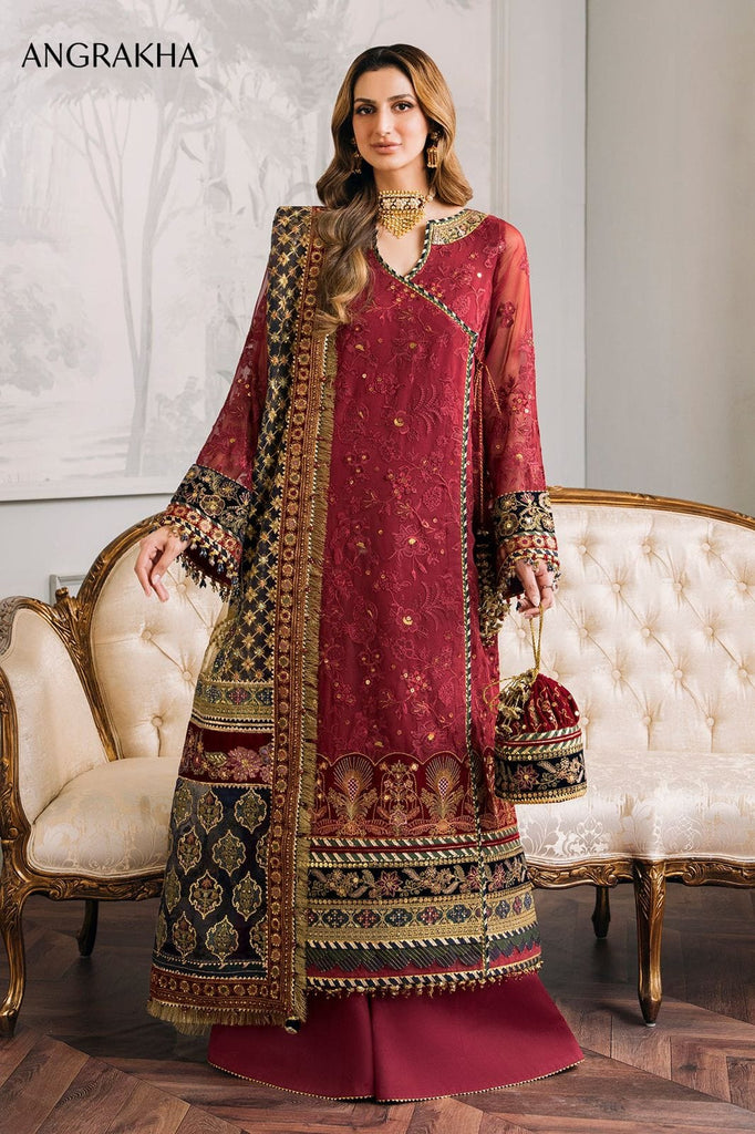 BAROQUE SOFT CHIFFON HEAVILY EMBROIDERED DRESS 3 PIECE STYLE LOFT BAROQUE SOFT CHIFFON HEAVILY EMBROIDERED DRESS 3 PIECE STYLE LOFT