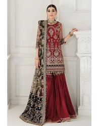 Styleloft.pk BAROQUE SOFT NET HEAVILY EMBROIDERY WORK 3 PIECE UNSTITCHED 3 PIECE