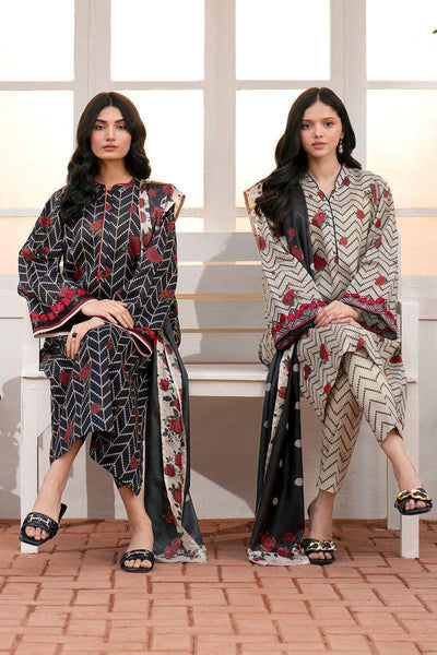 Styleloft.pk Baroque Unstitched Digital Printed Winter 3 Piece Suit 3 PIECE