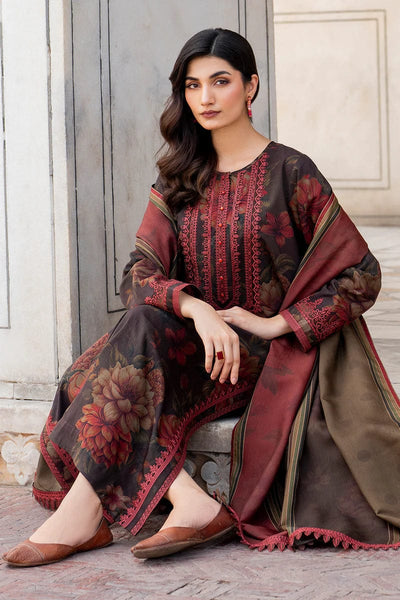 Styleloft.pk Baroque Unstitched Digital Printed Winter 3 Piece Suit 3 PIECE