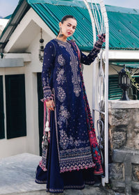 Styleloft.pk Barq Unstitched Heavy Embroidered Lawn 3Pc Suit 3 PIECE