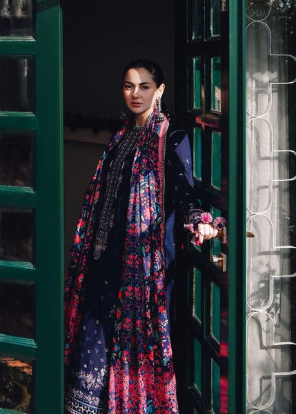 Styleloft.pk Barq Unstitched Heavy Embroidered Lawn 3Pc Suit 3 PIECE