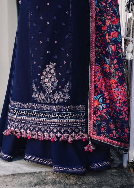 Styleloft.pk Barq Unstitched Heavy Embroidered Lawn 3Pc Suit 3 PIECE