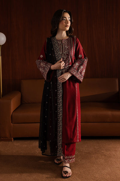 Styleloft.pk Batik Embroidered Dhanak Unstitched Piece Suit 3 piece