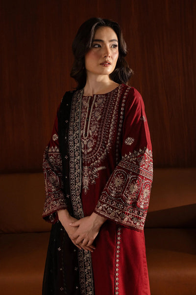 Styleloft.pk Batik Embroidered Dhanak Unstitched Piece Suit 3 piece