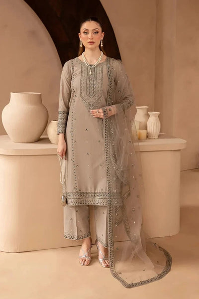 Styleloft.pk Batik Embroidered Elegance – Unstitched 3-Piece Suit for Women 3 PIECE