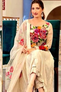 Styleloft.pk Charizma Embroidered Linen Unstitched 3 Piece Suit 3 PIECE
