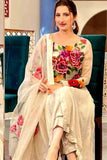 Styleloft.pk Charizma Embroidered Linen Unstitched 3 Piece Suit 3 PIECE