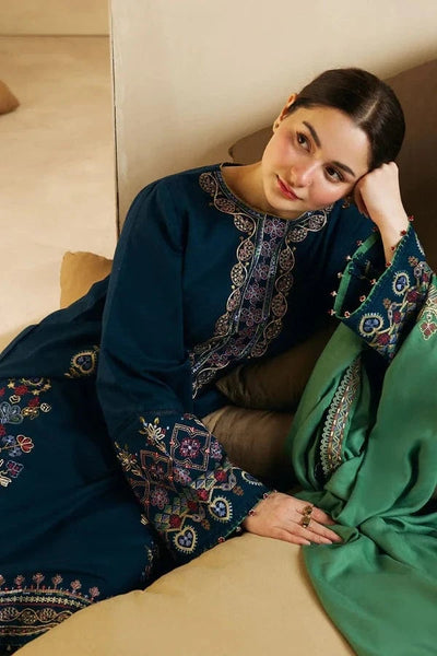 Styleloft.pk Coco By Zara Shah Jahan Embroidered Dhanak Unstitched 3-Piece Suit 3 PIECE
