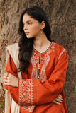 Styleloft.pk Dhanak 3PC Embroidered Dress With Embroidered Shawl 3 PIECE