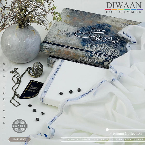 Styleloft.pk Diwaan By Libas-e-Yousuf Premium Wash n Wear Unstitched Suit for Men's 2 PIECE