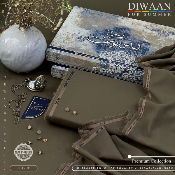 Styleloft.pk Diwaan By Libas-e-Yousuf Premium Wash n Wear Unstitched Suit for Men's 2 PIECE
