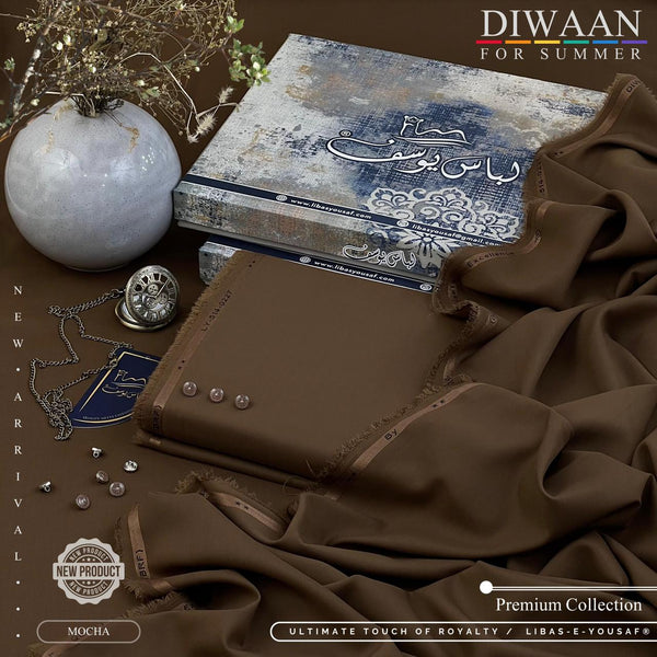Styleloft.pk Diwaan By Libas-e-Yousuf Premium Wash n Wear Unstitched Suit for Men's 2 PIECE