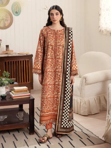 Styleloft.pk Edenrobe Unstitched Digital Printed Winter 3 Piece Suit 3 PIECE