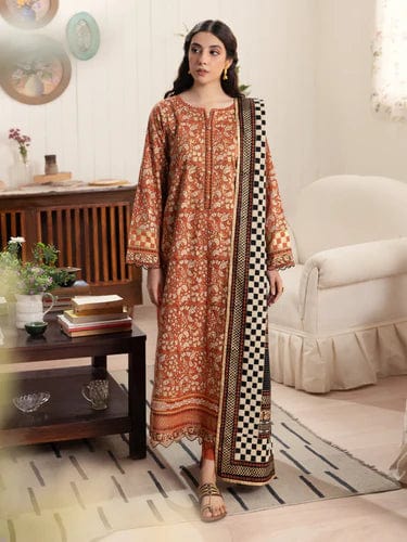 Styleloft.pk Edenrobe Unstitched Digital Printed Winter 3 Piece Suit 3 PIECE