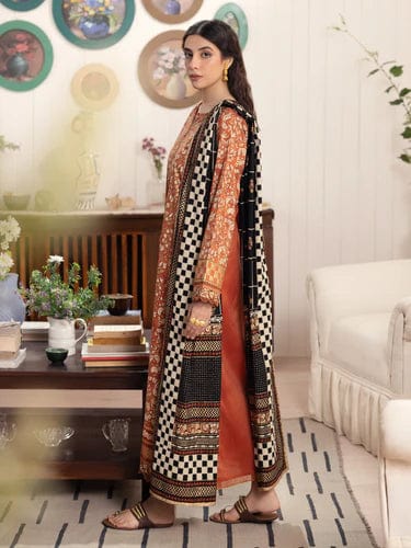 Styleloft.pk Edenrobe Unstitched Digital Printed Winter 3 Piece Suit 3 PIECE