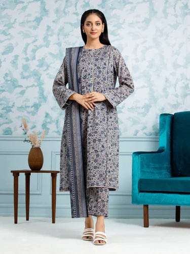 Styleloft.pk Edenrobe Unstitched Digital Printed Winter 3 Piece Suit 3 PIECE