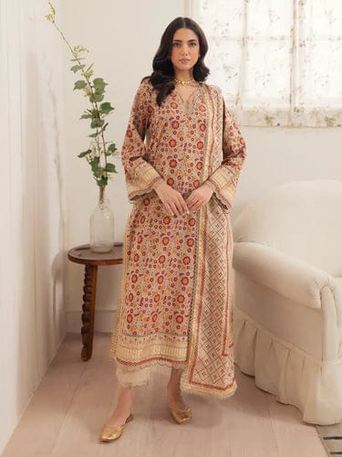 Styleloft.pk Edenrobe Unstitched Digital Printed Winter 3 Piece Suit 3 PIECE