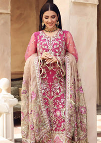 Styleloft.pk Elaf Embroidered Organza Suits Unstitched 3 Piece EPC-05 Blossom - Luxury Collection 3 PIECE