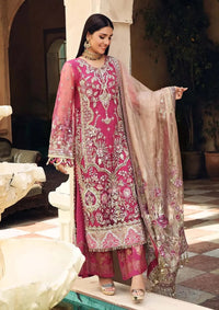 Styleloft.pk Elaf Embroidered Organza Suits Unstitched 3 Piece EPC-05 Blossom - Luxury Collection 3 PIECE