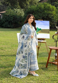 Styleloft.pk Elaf - Heavy Embroidered Dhanak 3 Piece – Luxury Winter Wear 61022 3 piece