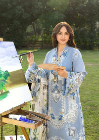 Styleloft.pk Elaf - Heavy Embroidered Dhanak 3 Piece – Luxury Winter Wear 61022 3 piece