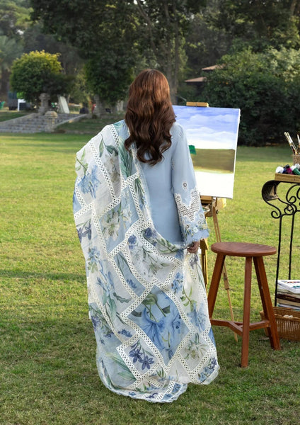 Styleloft.pk Elaf - Heavy Embroidered Dhanak 3 Piece – Luxury Winter Wear 61022 3 piece