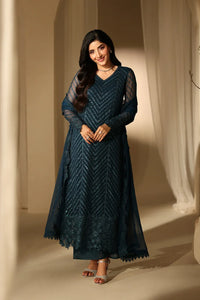 Styleloft.pk Euphoria - Azure Unstitched Embroidered Luxury Chiffon 3 Piece 3 piece