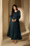 Styleloft.pk Euphoria - Azure Unstitched Embroidered Luxury Chiffon 3 Piece 3 piece