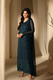 Styleloft.pk Euphoria - Azure Unstitched Embroidered Luxury Chiffon 3 Piece 3 piece