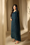 Styleloft.pk Euphoria - Azure Unstitched Embroidered Luxury Chiffon 3 Piece 3 piece