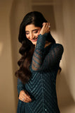 Styleloft.pk Euphoria - Azure Unstitched Embroidered Luxury Chiffon 3 Piece 3 piece