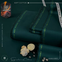 Styleloft.pk Gul Ahmad Signature Soft Cotton Unstitched Suit for Men's 2 PIECE