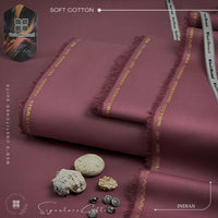 Styleloft.pk Gul Ahmad Signature Soft Cotton Unstitched Suit for Men's 2 PIECE