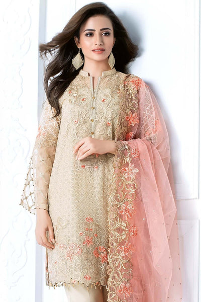 Styleloft.pk Gul Ahmed Embroidered Lawn Unstitched 3 Piece Suit 3 PIECE