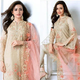 Styleloft.pk Gul Ahmed Embroidered Lawn Unstitched 3 Piece Suit 3 PIECE