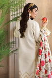 Styleloft.pk Gul Ahmed Embroidered Linen Unstitched 3 Piece Suit 3 PIECE