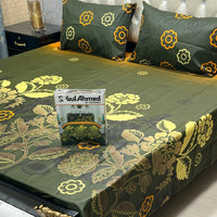 Styleloft.pk Gul Ahmed Premium Cotton King Size Bedsheet bed sheets