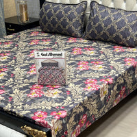 Styleloft.pk Gul Ahmed Premium Cotton King Size Bedsheet bed sheets