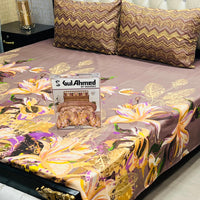 Styleloft.pk Gul Ahmed Premium Cotton King Size Bedsheet bed sheets