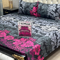 Styleloft.pk Gul Ahmed Premium Cotton King Size Bedsheet bed sheets