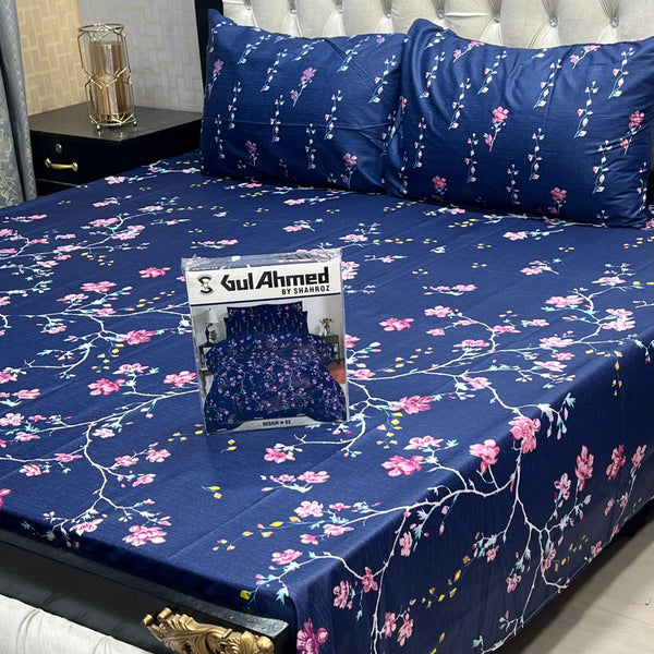 Styleloft.pk Gul Ahmed Premium Cotton King Size Bedsheet bed sheets