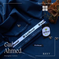 Styleloft.pk Gul Ahmed Shanghai Soft Cotton Unstitched Suit for Men's 2 PIECE