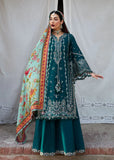 Styleloft.pk Hussain Rehar Embroidered Dhanak Unstitched 3-Piece - Saher 3 PIECE