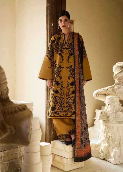 Styleloft.pk Hussain Rehar  Unstitched Embroidered Lawn 3Pc Suit 3PC