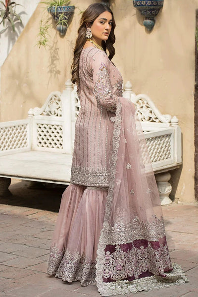 Styleloft.pk Imrozia Designer Gharara  Net 3-Piece Formal Wear 3 piece
