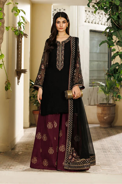 Styleloft.pk Iznik Unstitched Embroidered Luxury Chiffon 3 Piece 3 piece